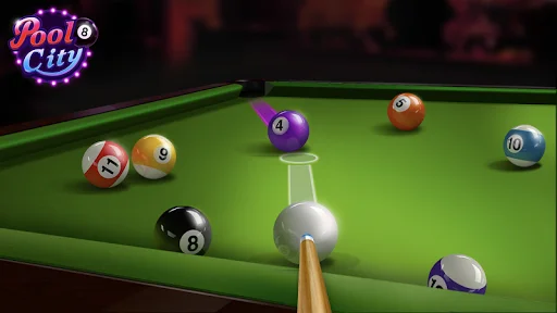 Gameplay screenshot 1 from Pooking - Billiards City - Sports game